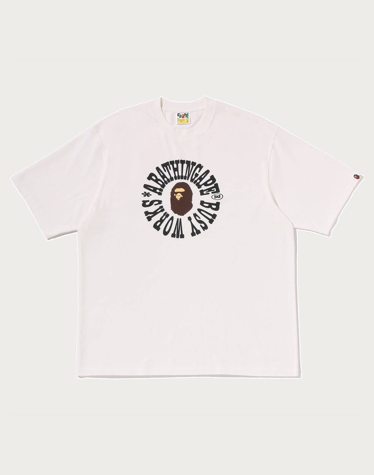 BUSY WORKS LOGO RELAXED FIT TEE MENS