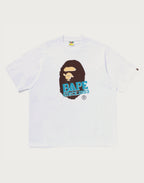 STENCIL FONT APE HEAD RELAXED FIT TEE MENS