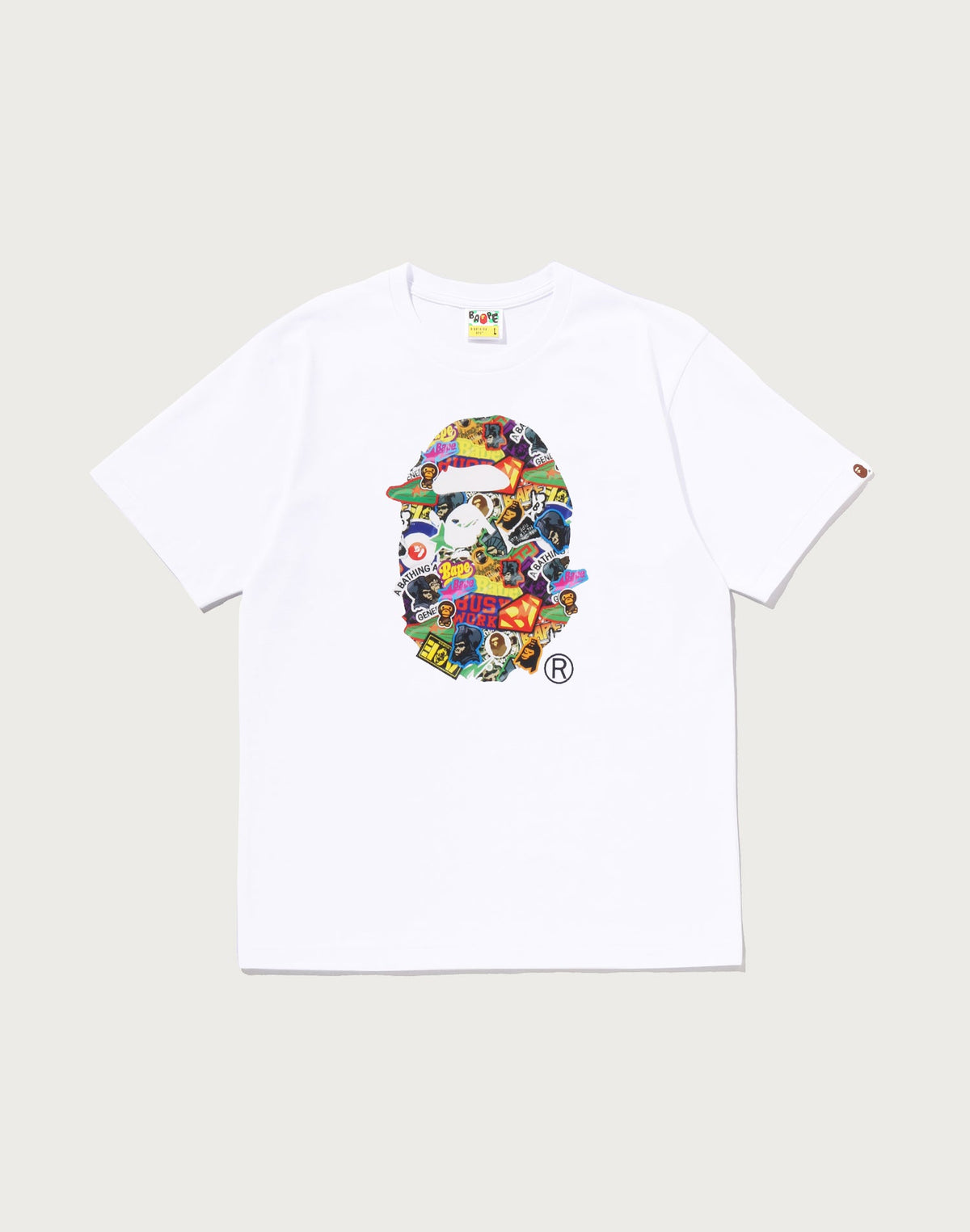 STICKER PACK APE HEAD TEE MENS