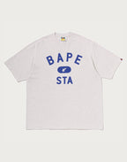 BAPE STA COLLEGE RELAXED FIT TEE #2 MENS
