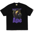 APE HEAD PHOTO PRINT RELAXED FIT TEE MENS