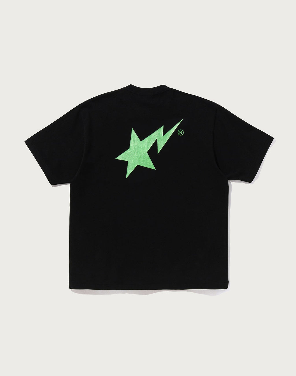 METALLIC BAPE STA LOGO RELAXED FIT TEE MENS