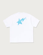 METALLIC BAPE STA LOGO RELAXED FIT TEE MENS
