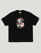 HYBRID CAMO APE HEAD RELAXED FIT TEE MENS
