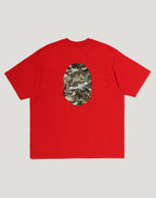 HYBRID CAMO APE HEAD RELAXED FIT TEE MENS