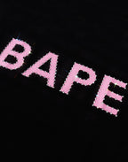 CRYSTAL STONE BAPE LOGO TEE LADIES