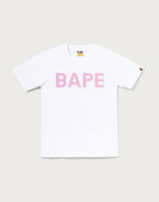 CRYSTAL STONE BAPE LOGO TEE LADIES