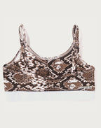 BAPE SNAKE PATTERN SPORT BRA LADIES