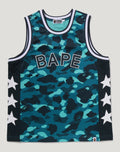 COLOR CAMO MESH MULTI LOGO RELAXED FIT TANK TOP MENS