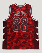 COLOR CAMO MESH MULTI LOGO RELAXED FIT TANK TOP MENS