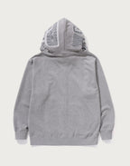ONE POINT APE HEAD SHARK RELAXED FIT FULL ZIP HOODIE MENS