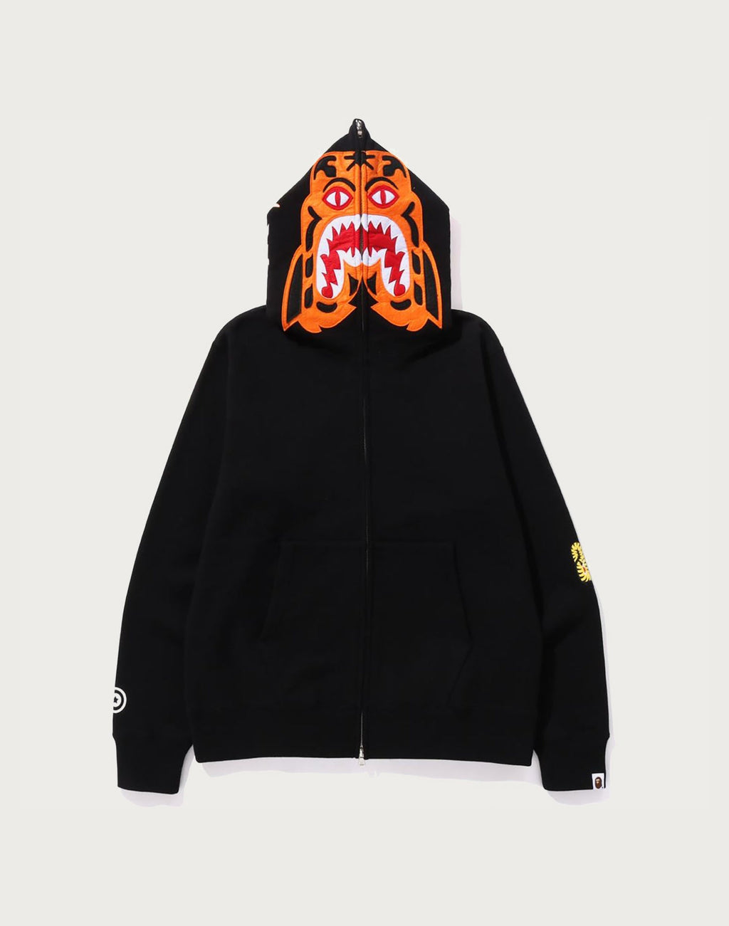 TIGER FULL ZIP HOODIE MENS