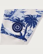 PALM TREE CAMO RELAXED FIT SHARK FULL ZIP HOODIE MENS