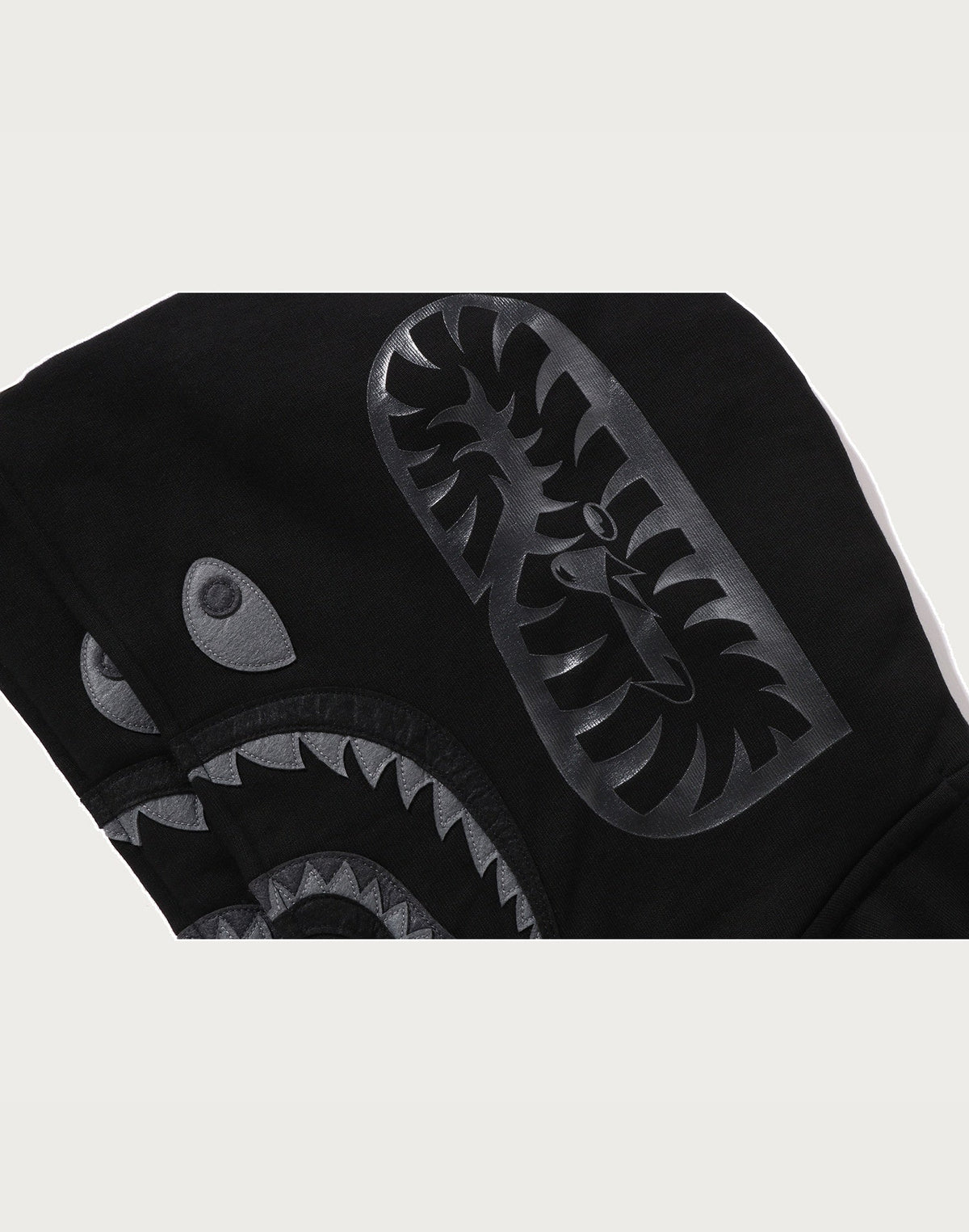 BAPE US BLACK FRIDAY DOUBLE SHARK RELAXED FIT FULL ZIP HOODIE MENS
