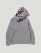 SHARK FULL ZIP HOODIE MENS