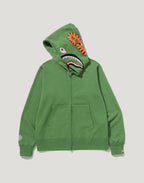 SHARK FULL ZIP HOODIE MENS