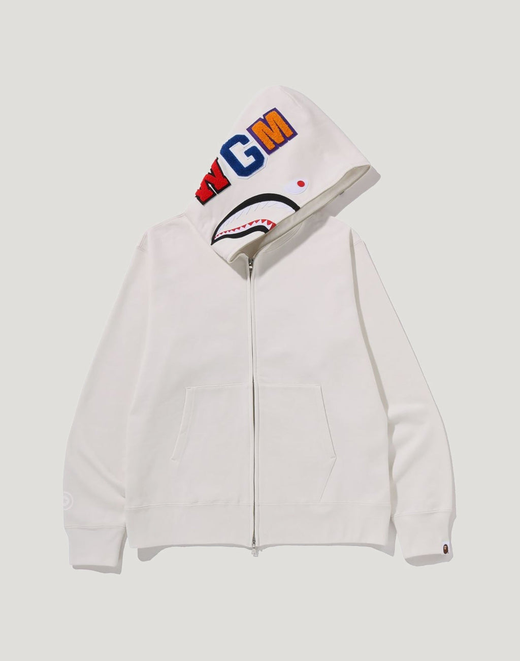 SHARK FULL ZIP HOODIE MENS
