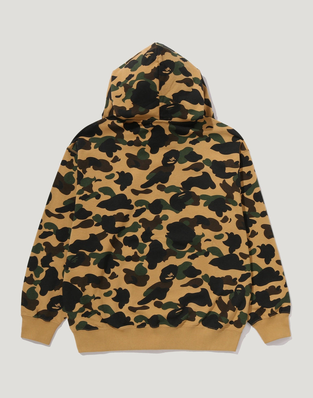 1ST CAMO BAPE LOGO RHINESTONE RELAXED FIT FULL ZIP HOODIE MENS