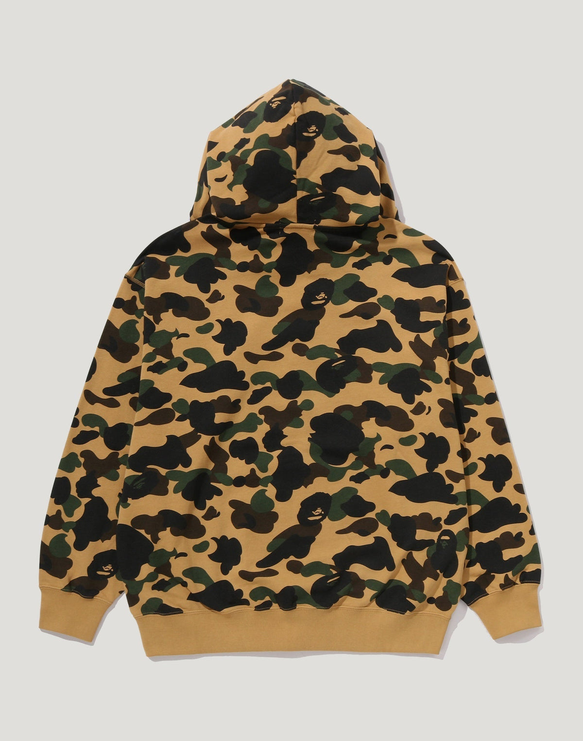 1ST CAMO BAPE LOGO RHINESTONE RELAXED FIT FULL ZIP HOODIE MENS