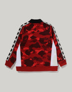 COLOR CAMO BAPE TAPE TRACK JACKET KIDS