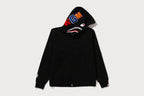 SHARK FULL ZIP HOODIE MENS