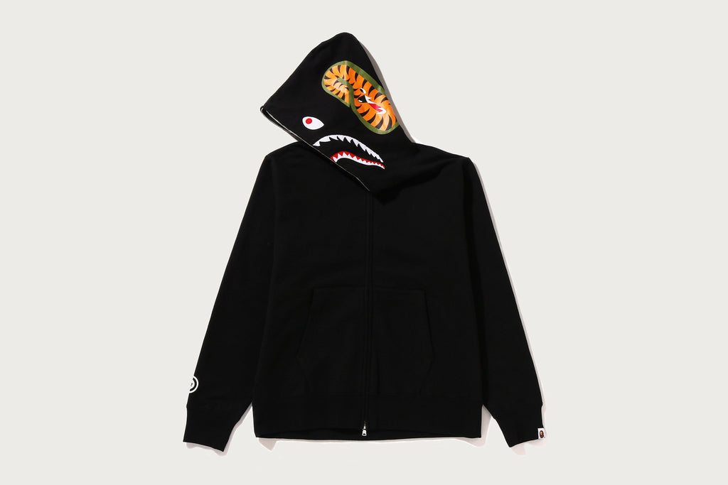 SHARK FULL ZIP HOODIE MENS
