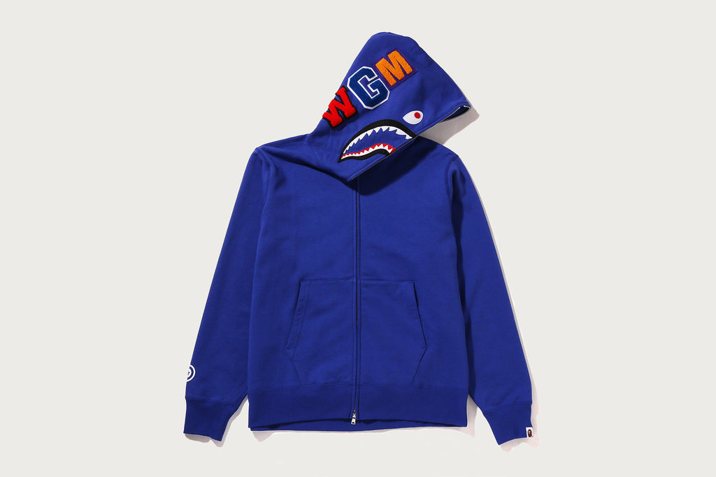 SHARK FULL ZIP HOODIE MENS
