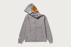 SHARK FULL ZIP HOODIE MENS