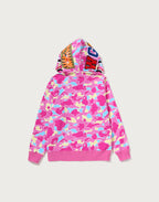 STA CAMO SHARK FULL ZIP HOODIE MENS