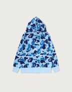ABC CAMO JACQUARD FULL ZIP HOODIE MENS