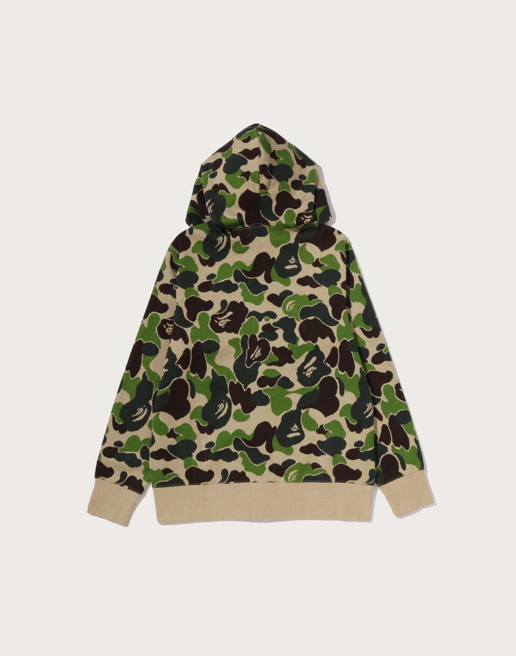 ABC CAMO JACQUARD FULL ZIP HOODIE MENS