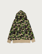 ABC CAMO JACQUARD FULL ZIP HOODIE MENS