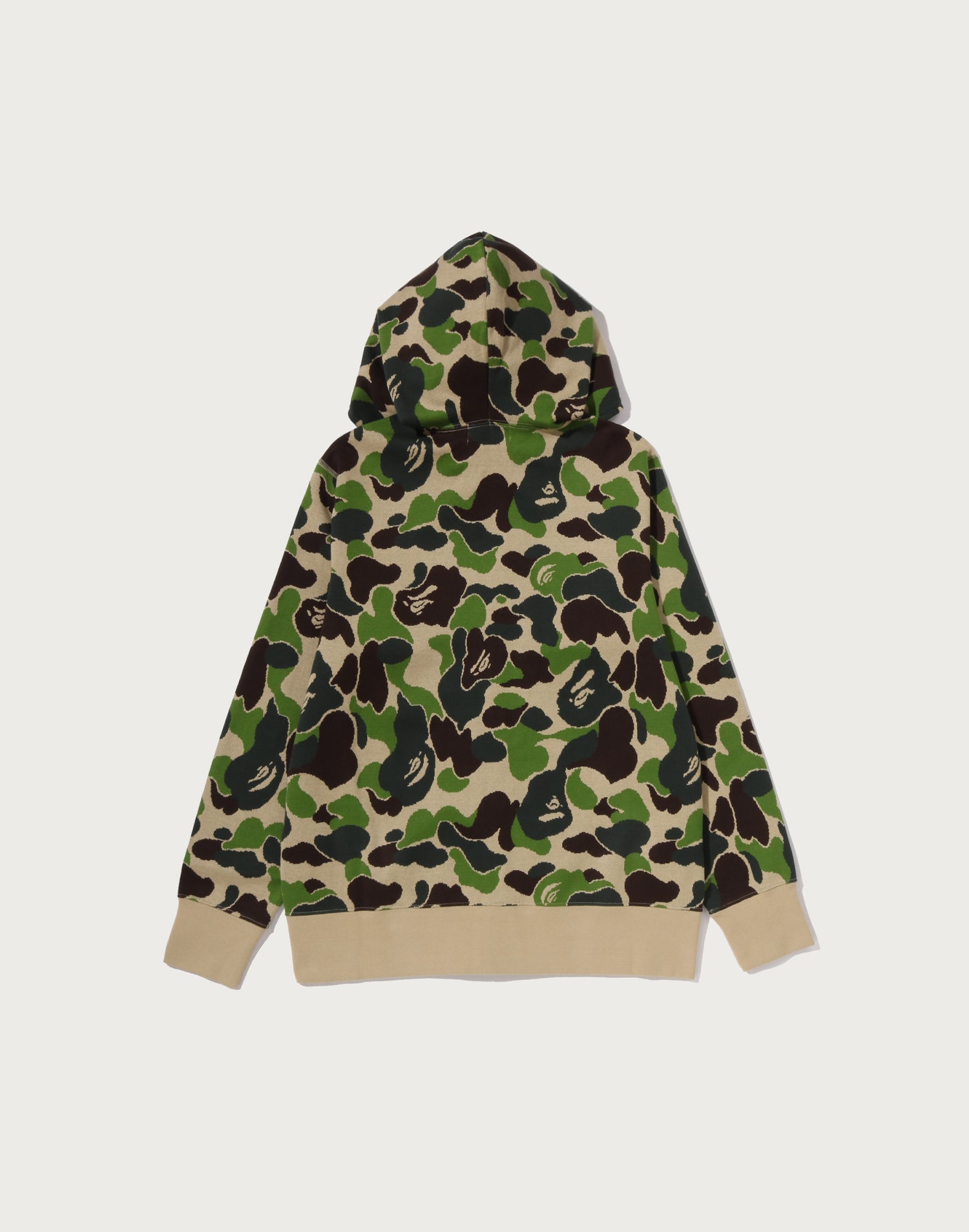 ABC CAMO JACQUARD FULL ZIP HOODIE MENS