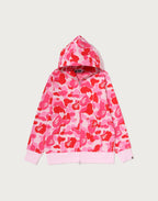 ABC CAMO JACQUARD FULL ZIP HOODIE MENS