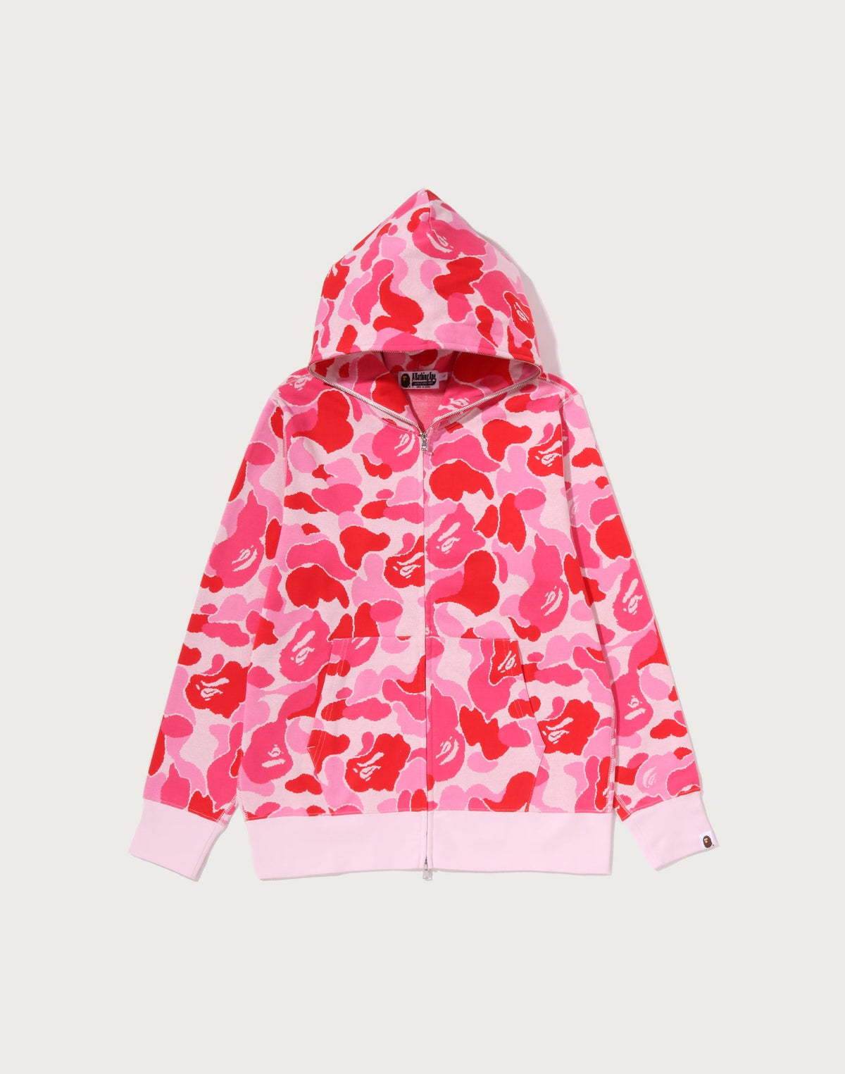 ABC CAMO JACQUARD FULL ZIP HOODIE MENS