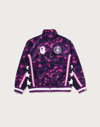 COLOR CAMO MESH RELAXED FIT TRACK JACKET MENS