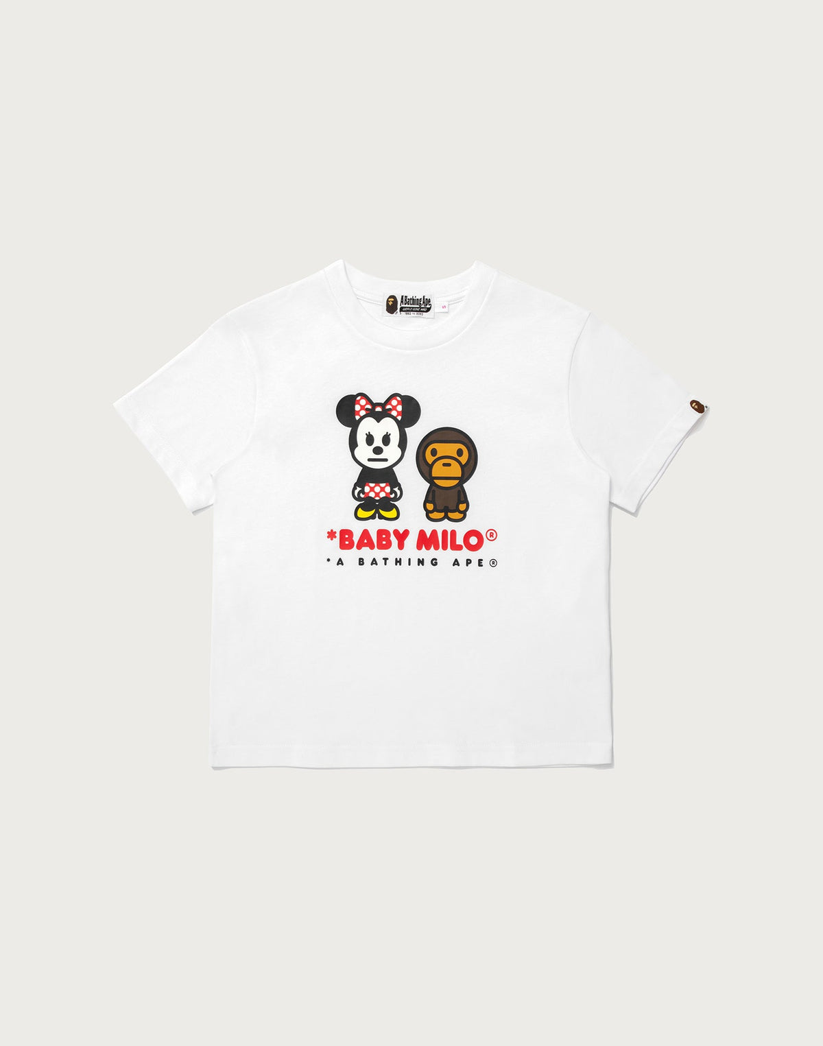 BAPE X DISNEY MINNIE MOUSE BABY MILO MINI TEE LADIES