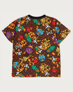 MILO MULTI DINOSAURS PATTERN TEE KIDS