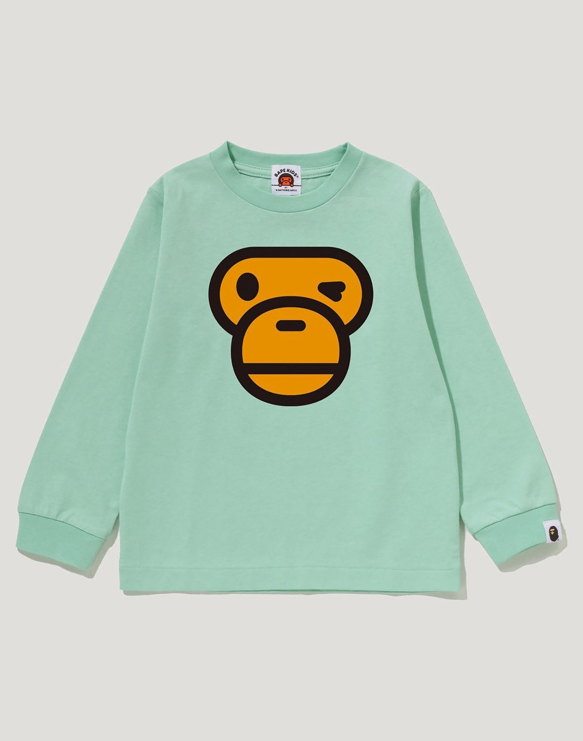 WINKING MILO FACE LS TEE KIDS