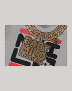 COLOR CAMO LAYERED RELAXED FIT PULLOVER HOODIE KIDS