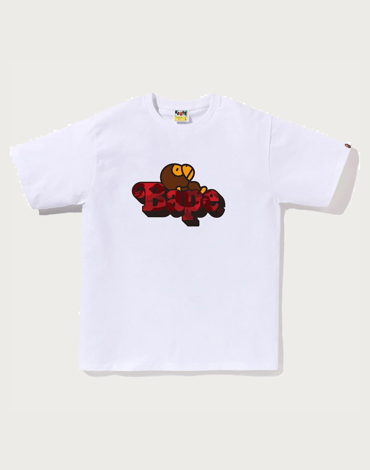 COLOR CAMO MILO ON BAPE TEE MENS