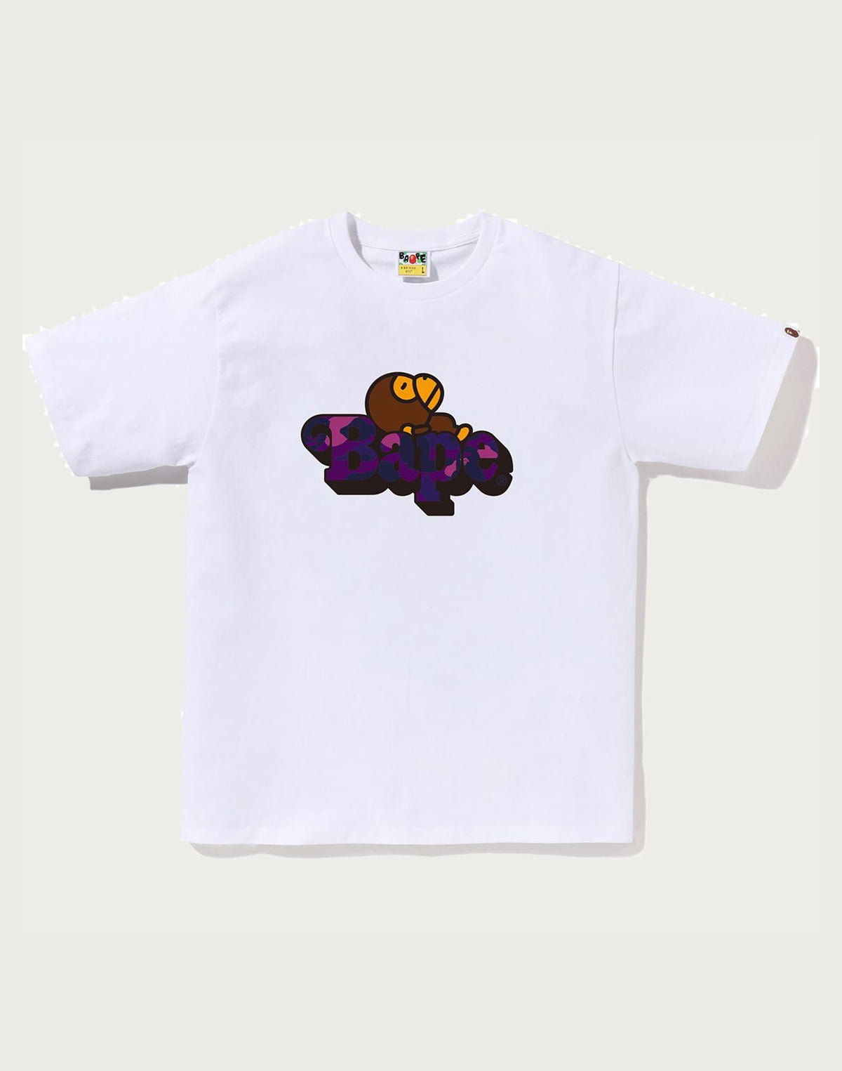COLOR CAMO MILO ON BAPE TEE MENS