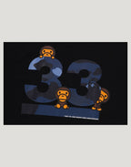 A BATHING APE 33RD ANNIV. BABY MILO TEE MENS
