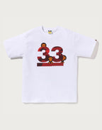 A BATHING APE 33RD ANNIV. BABY MILO TEE MENS