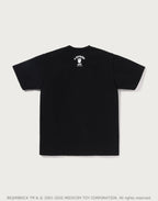 BAPE X MEDICOM TOY 30TH ANNIV. COLLEGE MILO TEE MENS