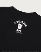 BAPE X MEDICOM TOY 30TH ANNIV. COLLEGE MILO TEE MENS