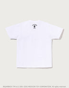 BAPE X MEDICOM TOY 30TH ANNIV. COLLEGE MILO TEE MENS