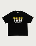 BAPE X AESPA BABY MILO LEMONADE RELAXED FIT TEE MENS