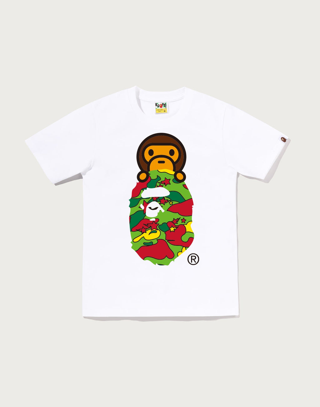 STA CAMO MILO ON APE HEAD TEE LADIES