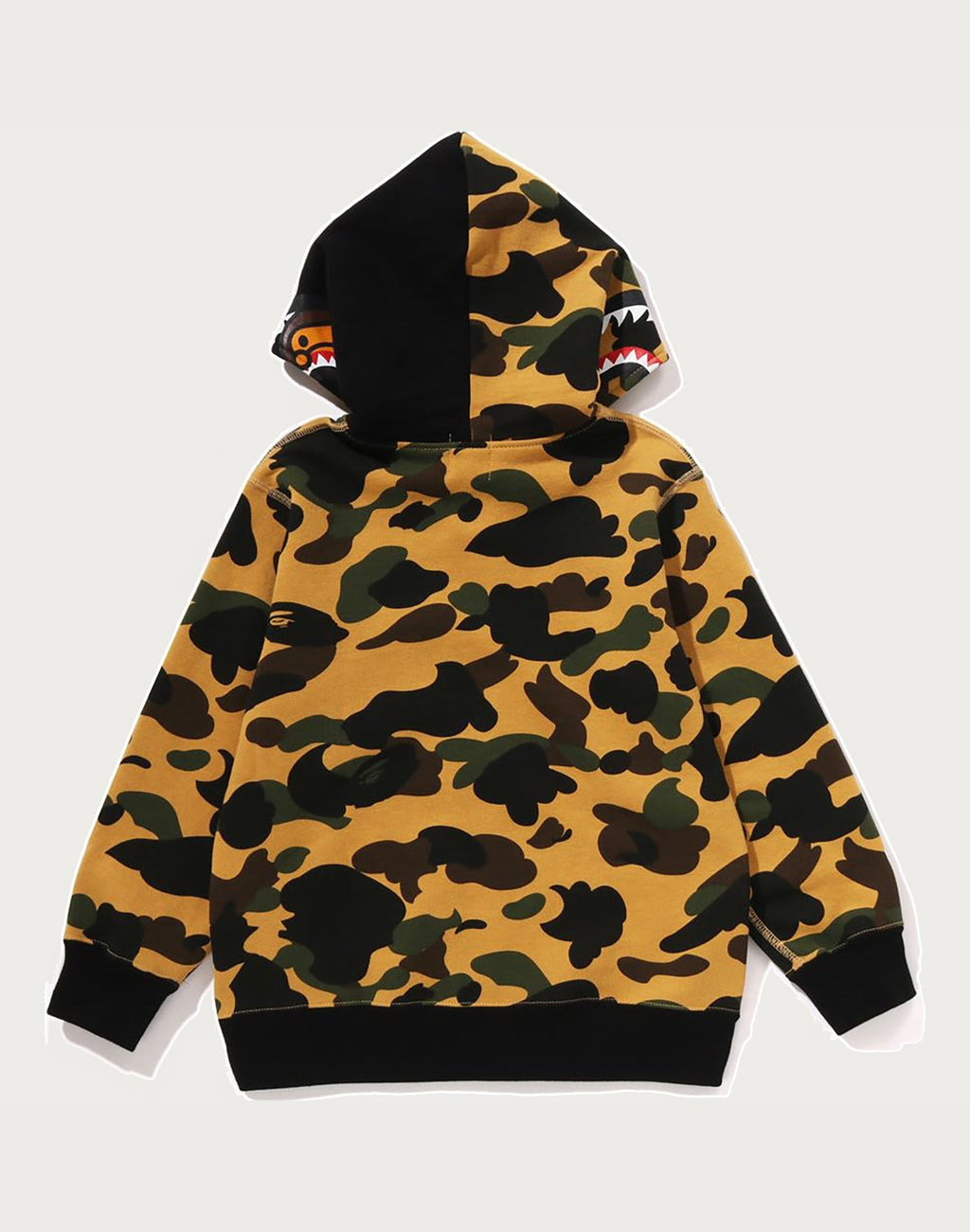 1ST CAMO MILO SHARK ZIP HOODIE KIDS
